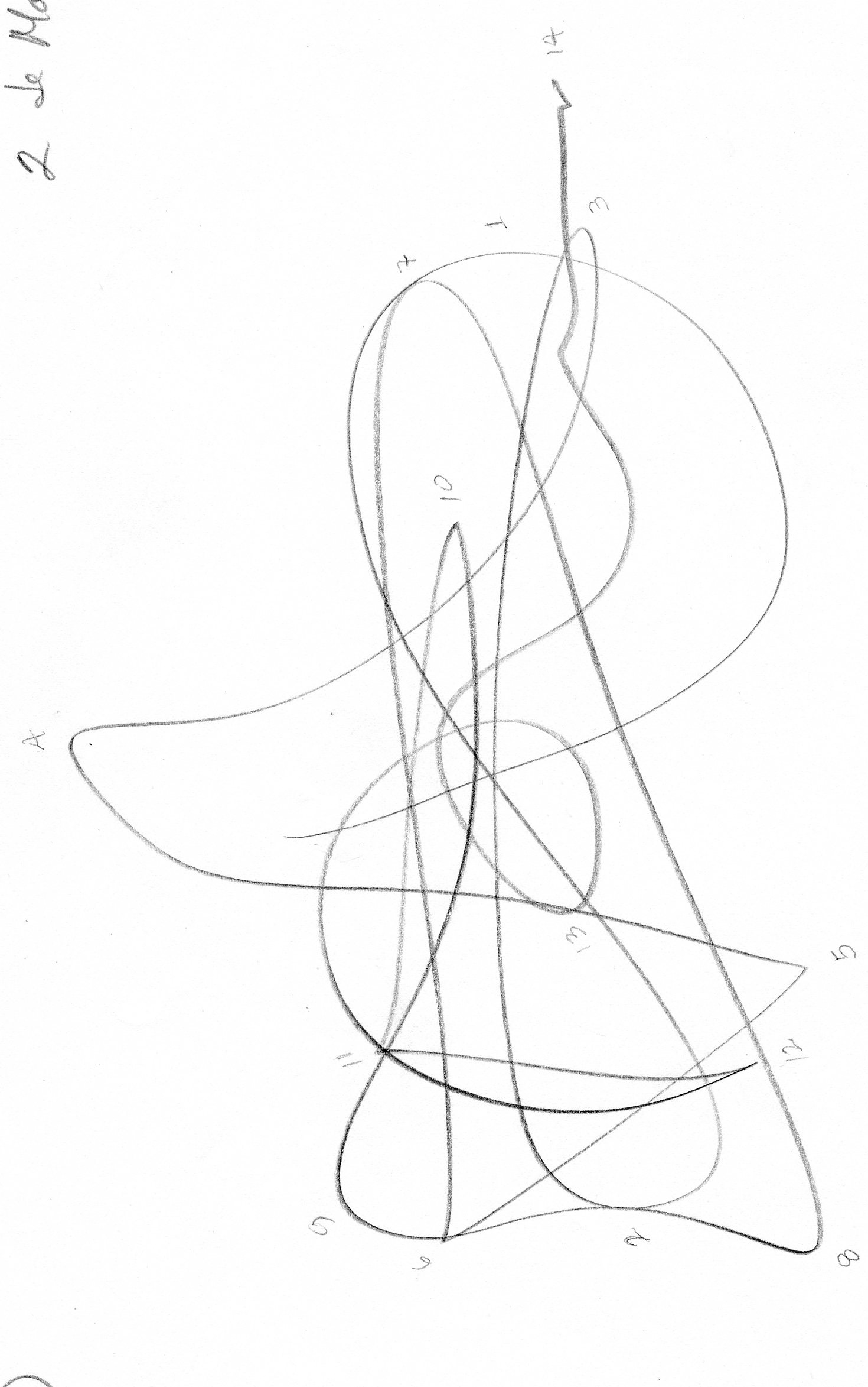 Boceto Original de La Oración hecho por Juan Manzano Ramíraz para el Libro de Trazos Divinos